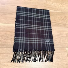 Authentic Burberry nova check 100% lambswool premium scarf