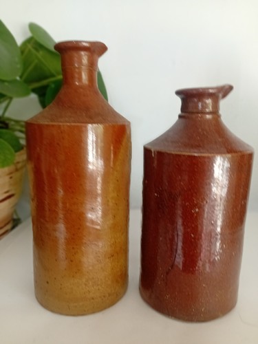 Antique stoneware bottle - 2,