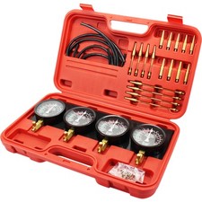 Motorcycle Fuel Vacuum Carburetor Carb Synchronizer Tool 4PCS Set Vacuum Gauge