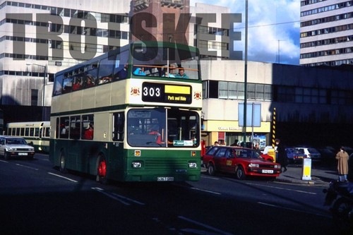35mm slide nottingham - nottingham, scania