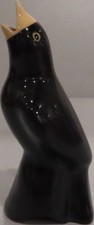 Vintage Ceramic Black Bird Pie
