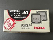 Vintage Goodmans FDSS-40 Flush