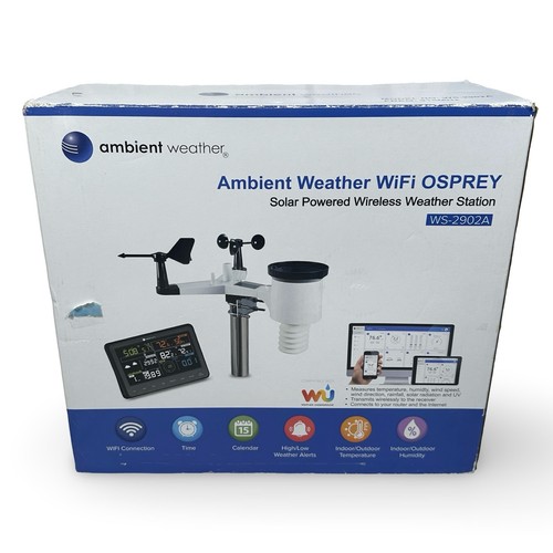 Ambient weather 2902a wifi - weather, ws-2902a