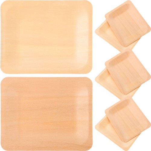 8pcs multi use dish wooden - ,