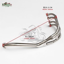 Fit Yamaha XJR 400 XJR400 Motorcycle Exhaust Header System