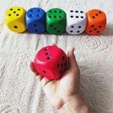 Big Sponge Dice 1pcs/Soft And