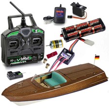 Aeronaut Classic Sports Speed Boat Wooden Boat Kit Radio Control RC Bundle
