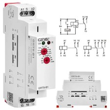 Time Delay Relay Din Rail OFF