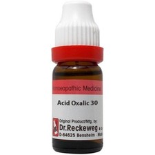 Dr Reckeweg Germany Acid Oxalicum 30CH,200CH,1000CH(1M) 11ml