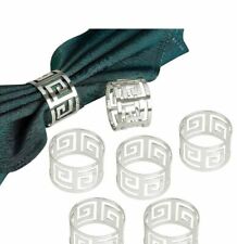 6x Luxury Serviette Napkin Rings I Dinner I Events I Table Decor I Fine Dining