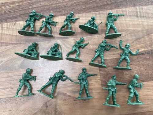 Vintage plastic army - plastic,
