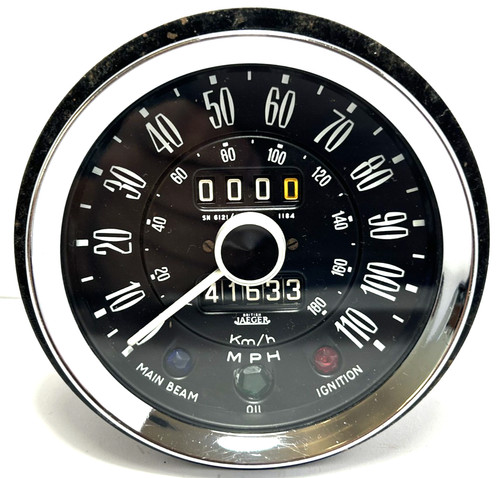 British jaeger speedometer - british,