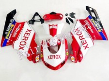 Fit for 2005 2006 Ducati 749/999 Red White ABS Injection Fairing Kit Race Nose