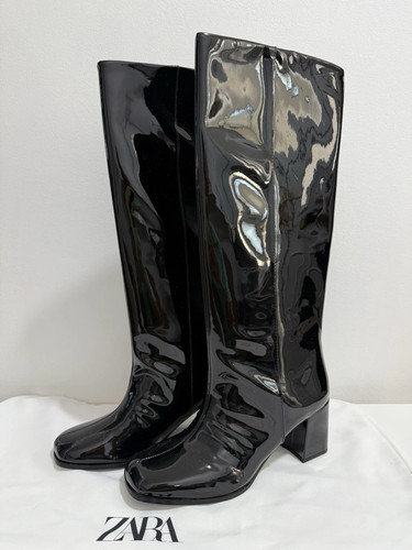Zara patent effect wide - patent,