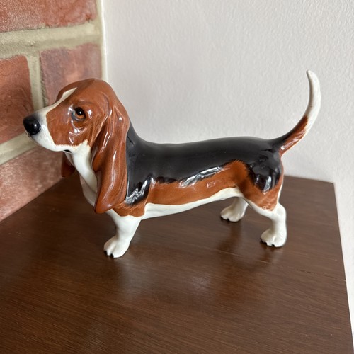 Vintage beswick basset hound - vintage, hound.