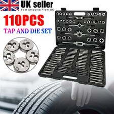 110Pcs Tap And Die Set Metric