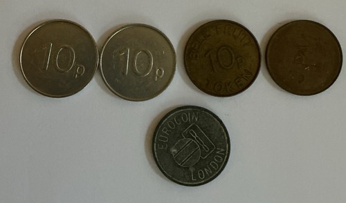 Tokens for fruit - tokens., 5