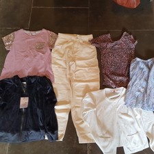 Girls Bundle Of Clothes Aged