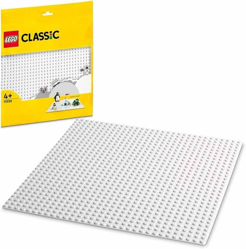 Lego classic white - classic, baseplate
