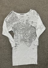 Lipsy off the shoulder jumper dress size 12