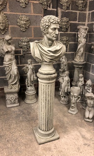 Mark anthony bust and pillar - anthony,
