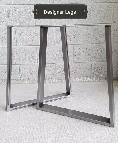 Pair trapezium table - trapezium, table/bench