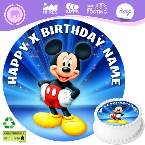 Mickey mouse cake topper - mickey,