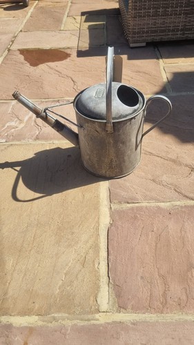 Vintage galvanised watering - vintage,