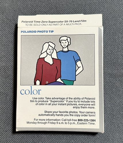 Polaroid time zero supercolor - zero,