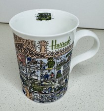 Harrods Multi-Level Store Fine Bone China Mug 4 Inch