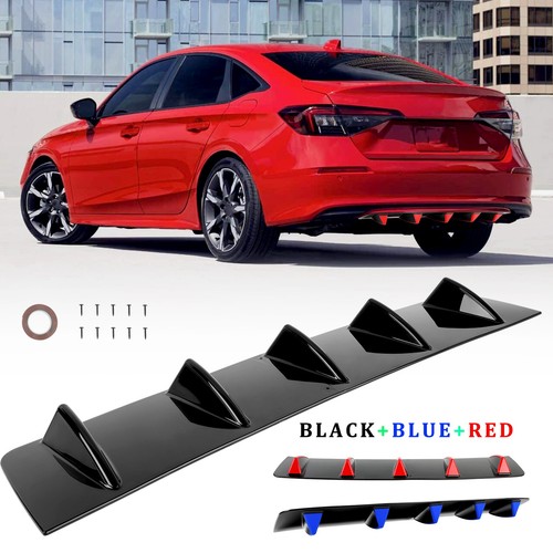 Glossy rear bumper - glossy,