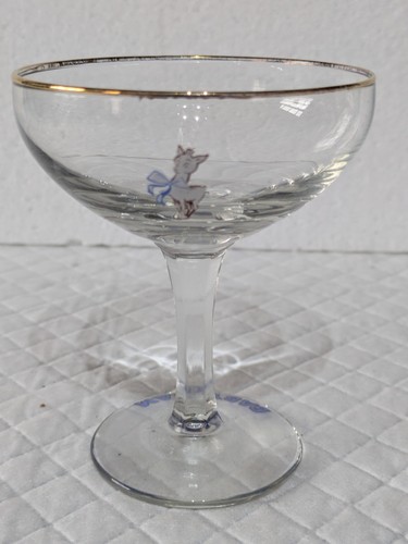 Rare vintage babycham glass - rare,