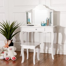 Kids Wooden Vanity Set with