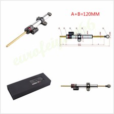 Lengthened 34.2cm Aluminum Steering Damper Stabilizer For Motorcycle Scooter ATV