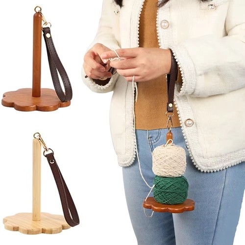 Wrist yarn ball stand - yarn,