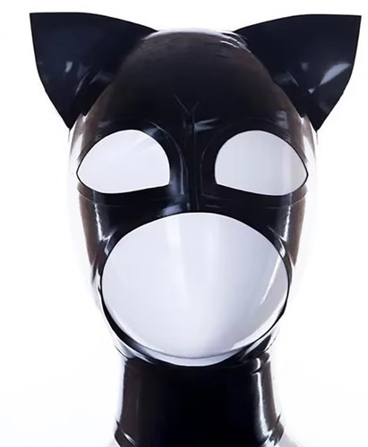 Unisex black latex rubber - unisex,
