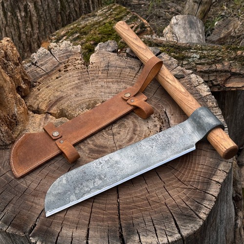 Splitting froe hand forged - froe, –