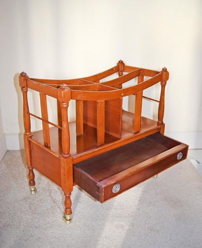 Wooden canterbury magazine - wooden,
