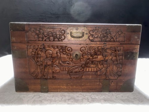 Antique chinese hand carved - chinese,