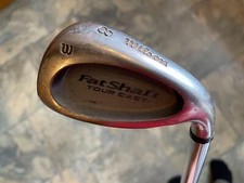 Wilson Fatshaft Tour Cast  8 iron / stiff Flex Steel Shaft good grip 37.5"