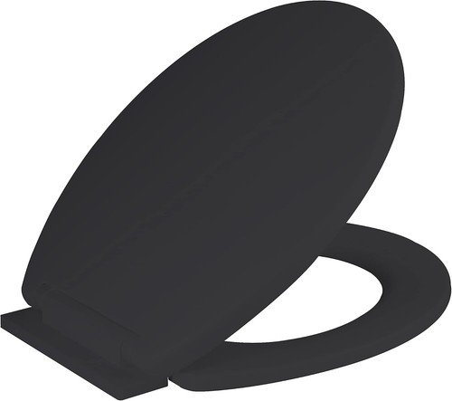 Ram black soft close toilet - soft,