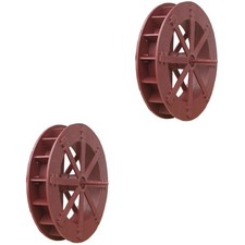 2 Count Model Water Wheel