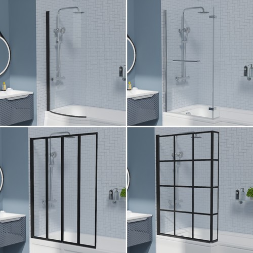 Pivot bath shower screen - shower,
