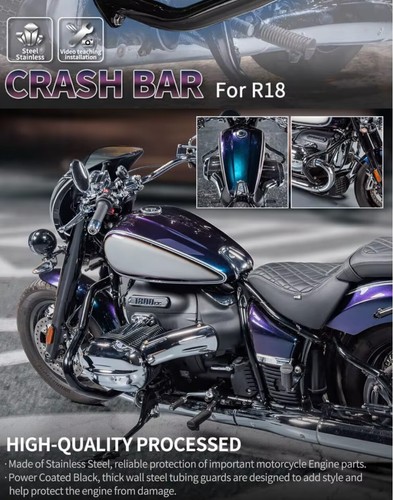 Crash bar motor protection - bar,