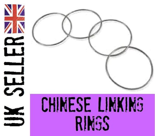 Chinese linking rings magic - chinese,