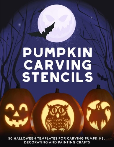 Pumpkin carving stencils - pumpkin,