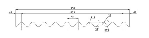 Onduline foam fillers eaves - /,