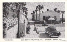  Postcard The Sands Daytona Beach FL 