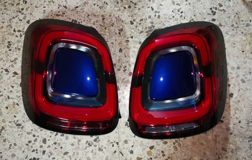 Pair headlights stop - of,