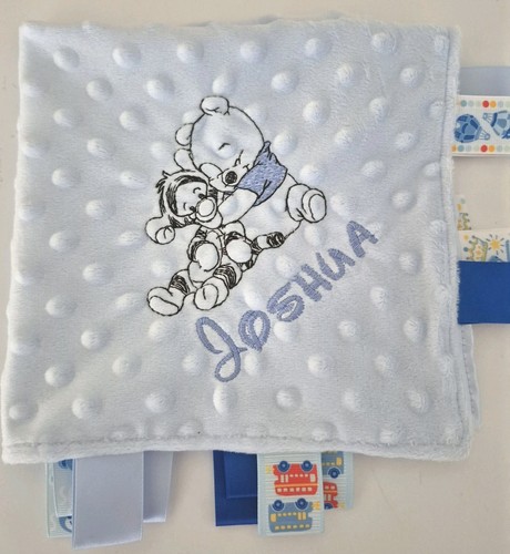 Personalised embroidered baby - embroidered,